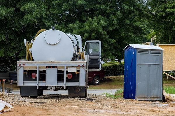 Our Iron Mountain Porta Potty Rentals field team